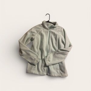 Women Fleece Jacket - mint green